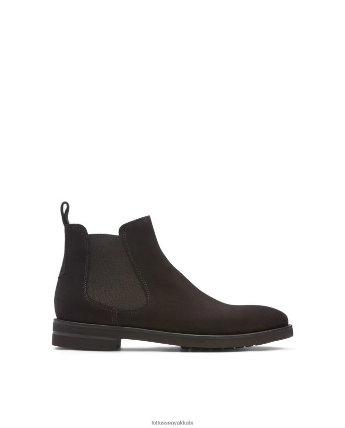 Lottusse holborn süet dana çizme B4Z64L18 ayakkabı mocha erkekler